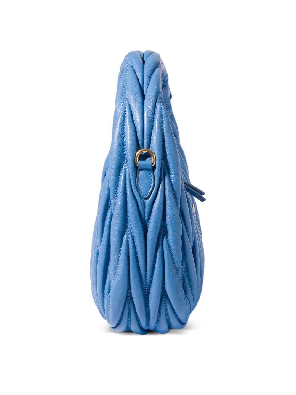Miu Miu Women Wander Small Leather Hobo Bag MIU MIU
