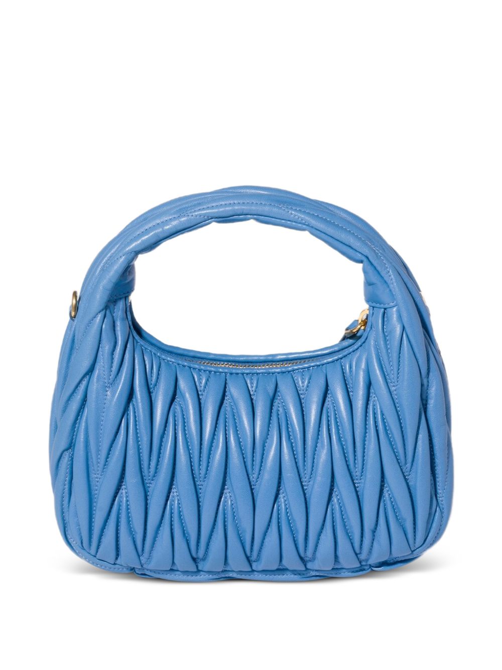Miu Miu Women Wander Small Leather Hobo Bag MIU MIU