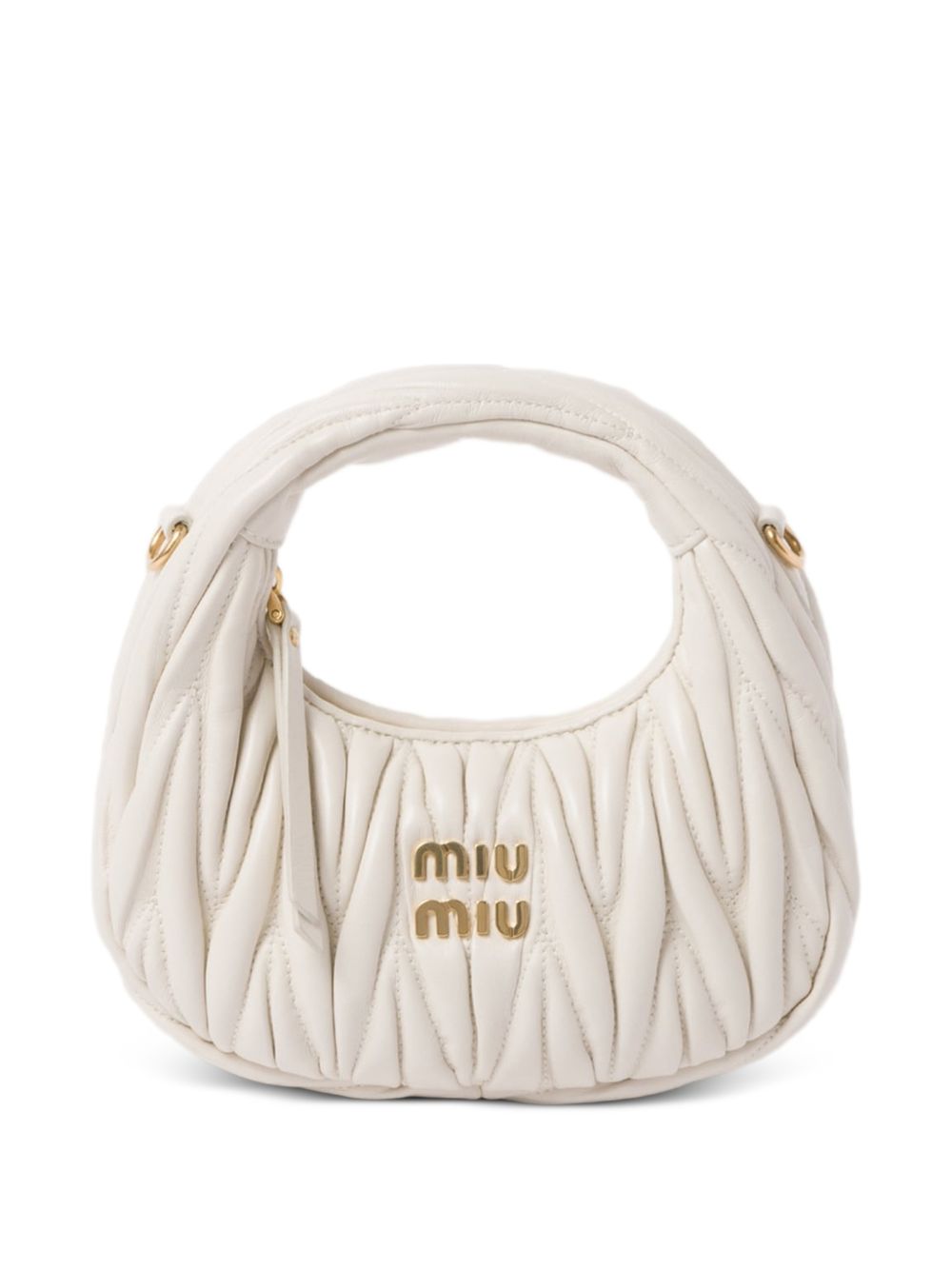 Miu Miu Women Wander Leather Mini Bag MIU MIU