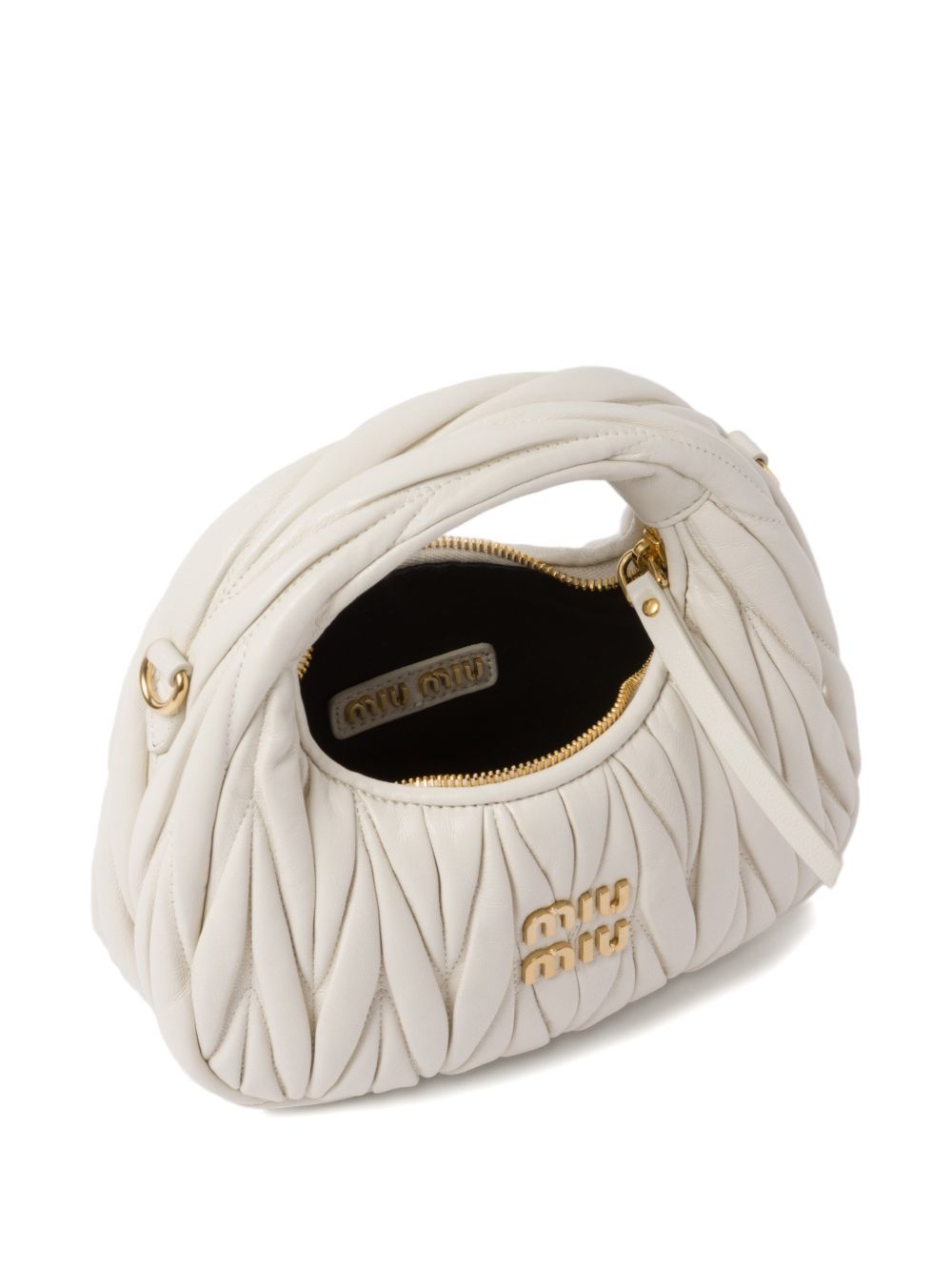 Miu Miu Women Wander Leather Mini Bag MIU MIU