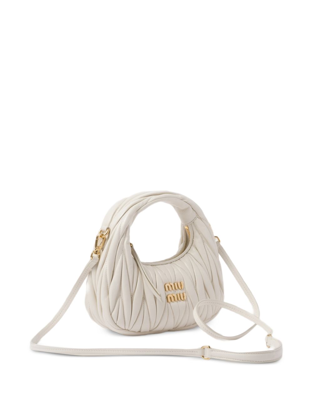 Miu Miu Women Wander Leather Mini Bag MIU MIU