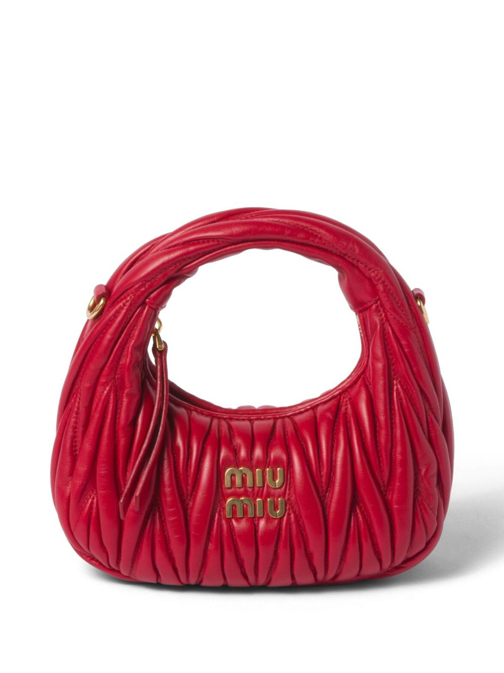 Miu Miu Women Wander Leather Mini Bag MIU MIU