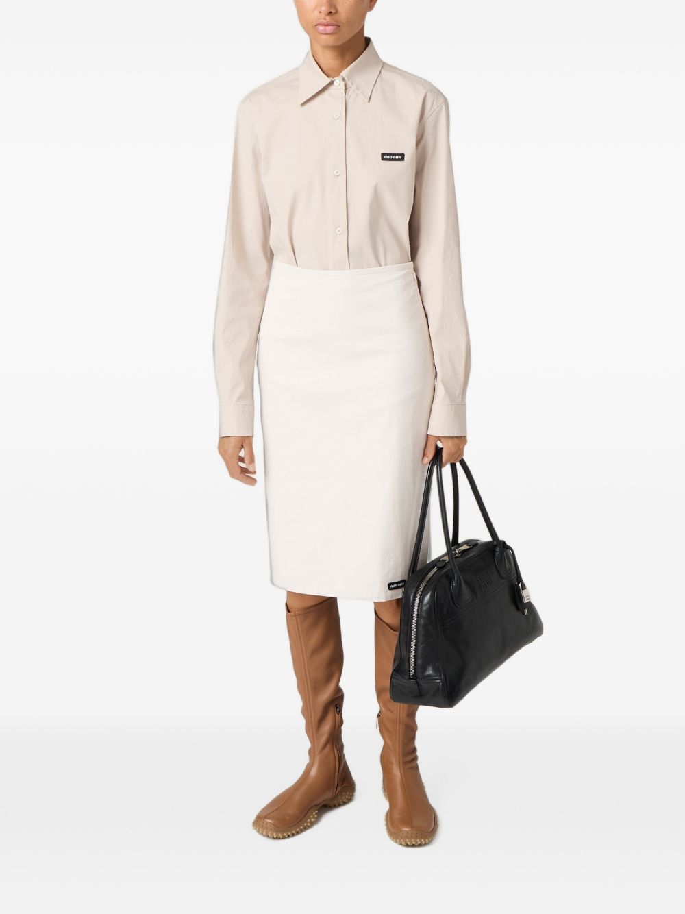 Miu Miu Women Cotton Shirt MIU MIU