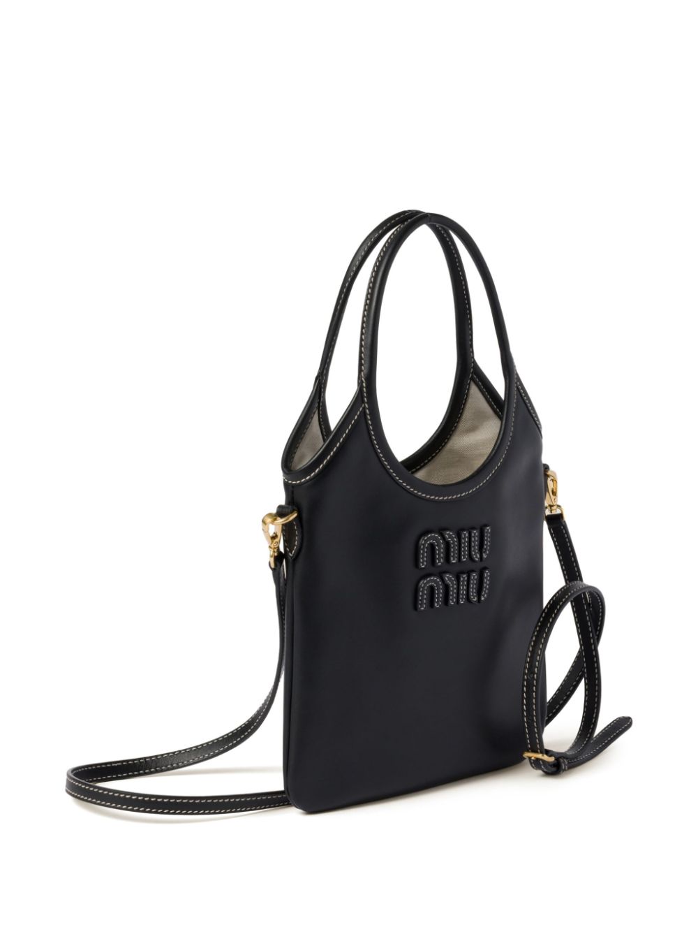 Miu Miu Women Ivy Mini Leather Handbag MIU MIU