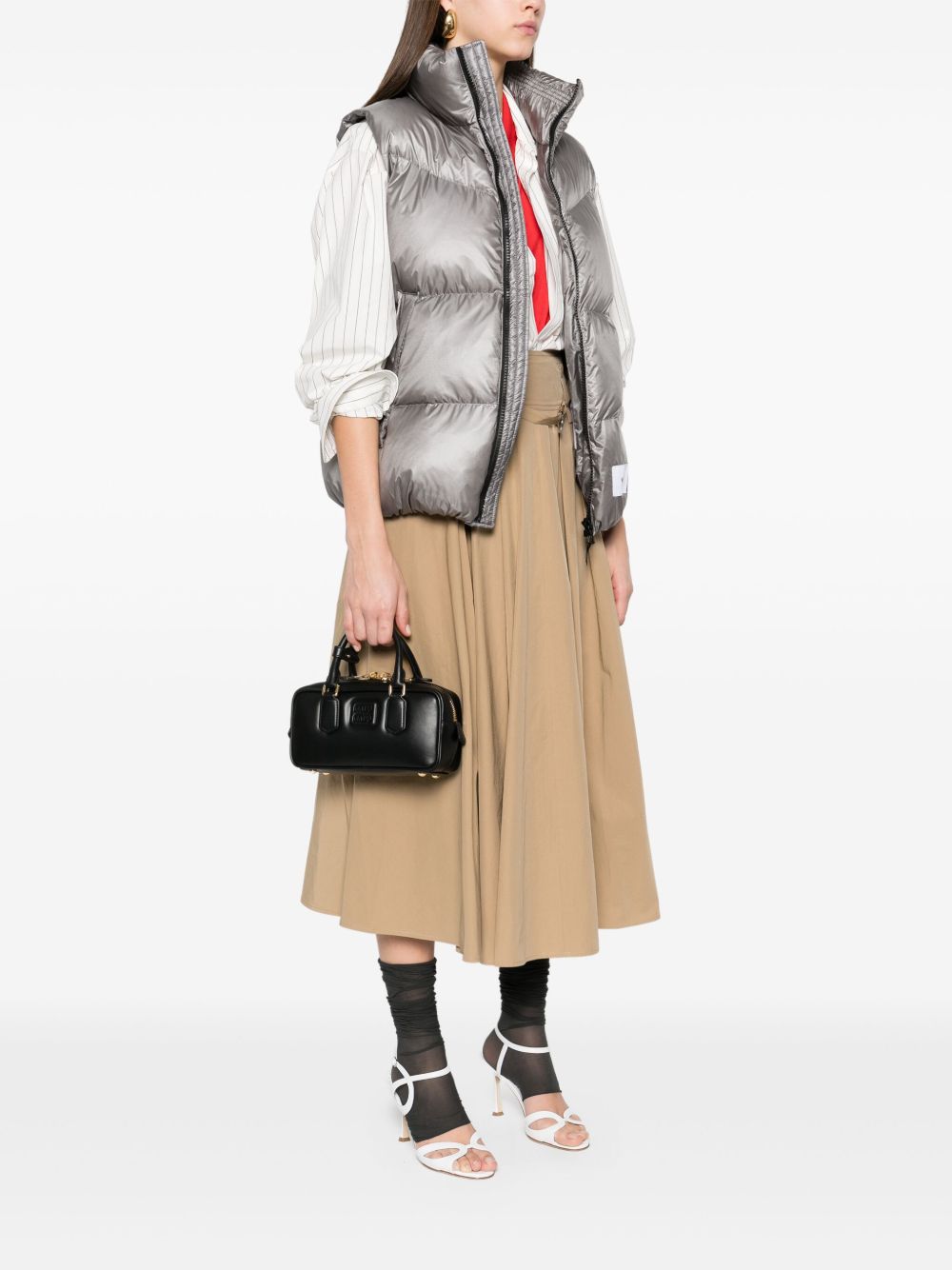 Miu Miu Women Arcadie Regular Leather Handbag MIU MIU