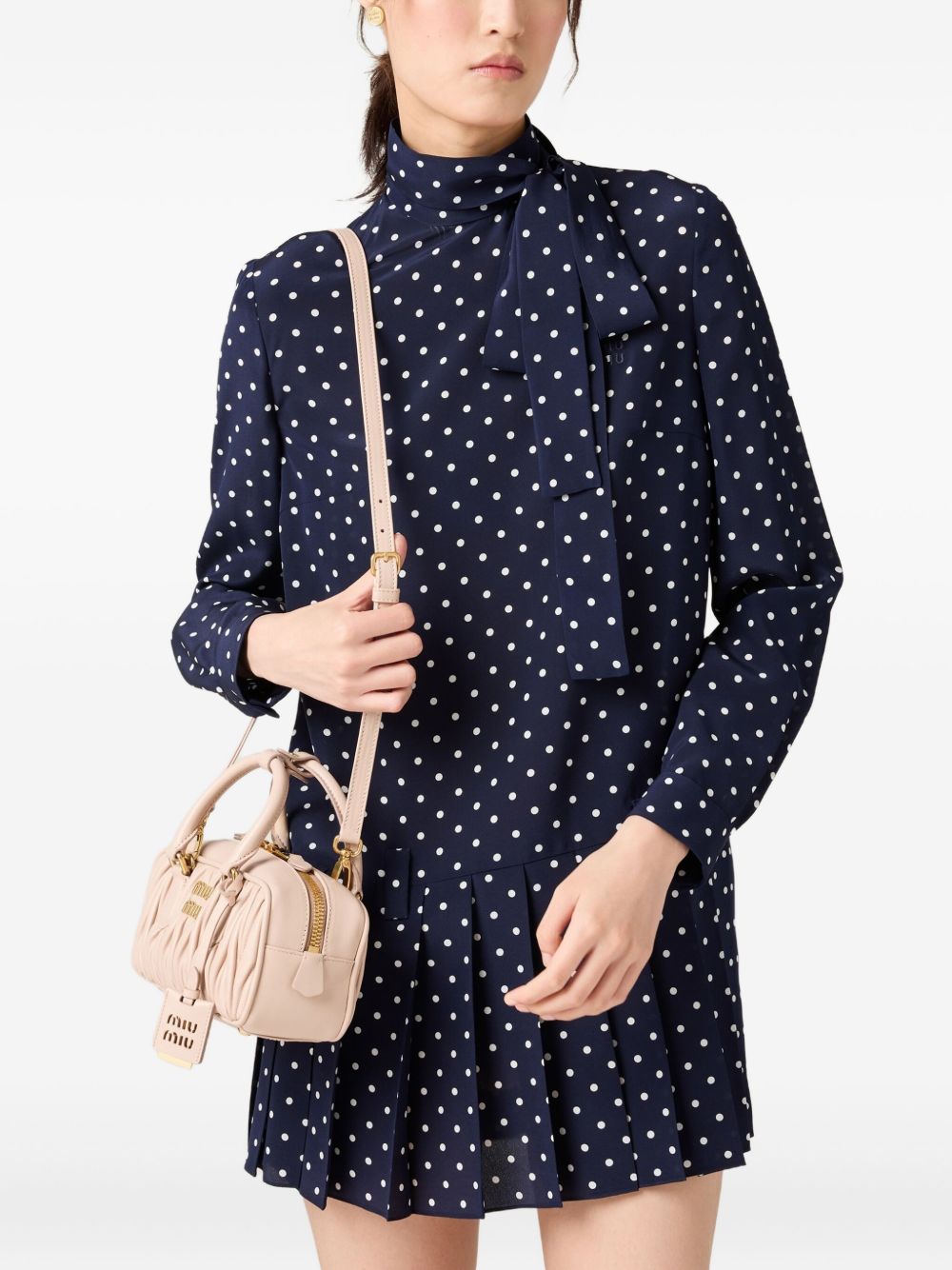 Miu Miu Women Arcadie Regular Leather Handbag MIU MIU