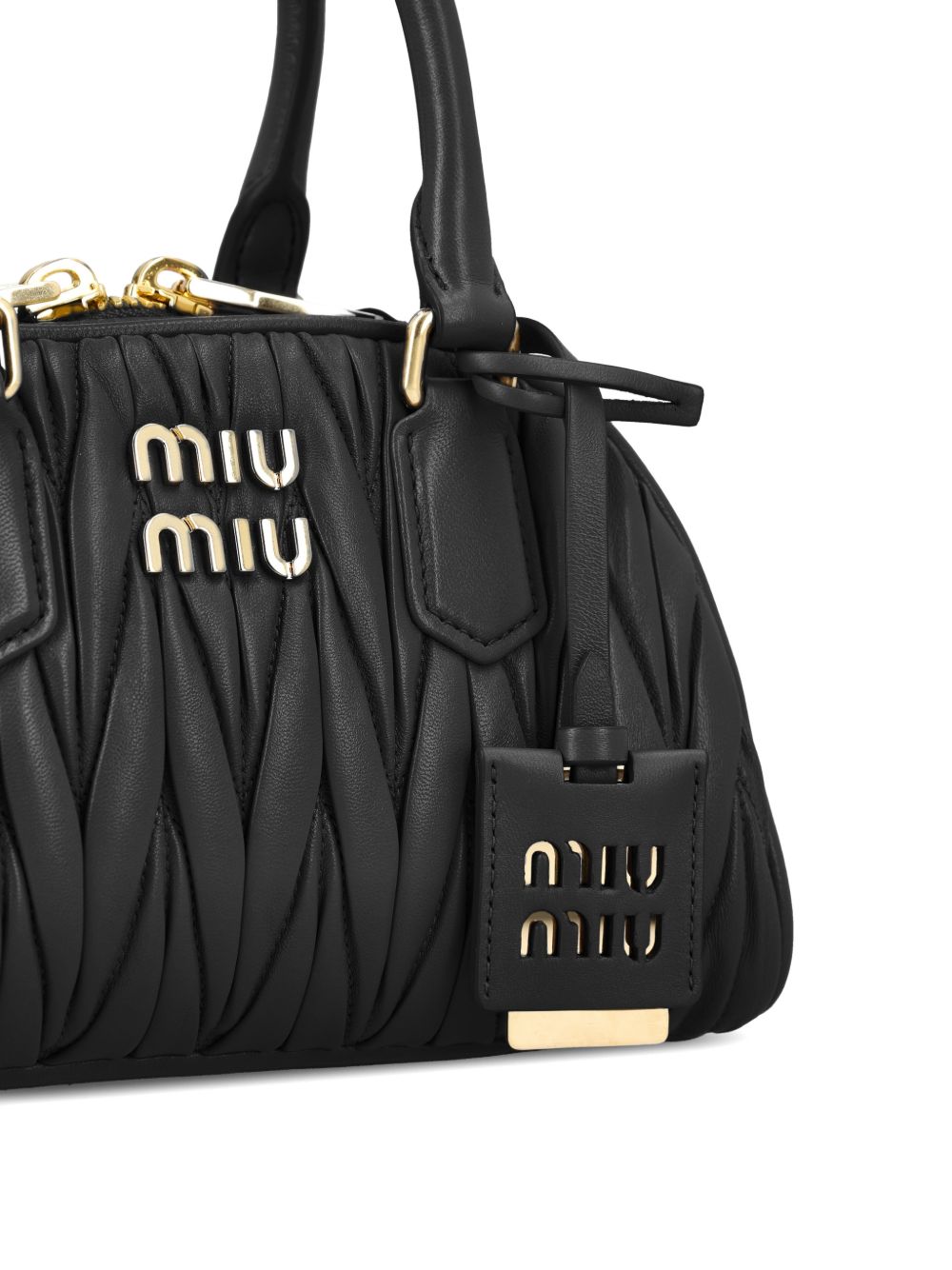 Miu Miu Women Arcadie Leather Handbag MIU MIU