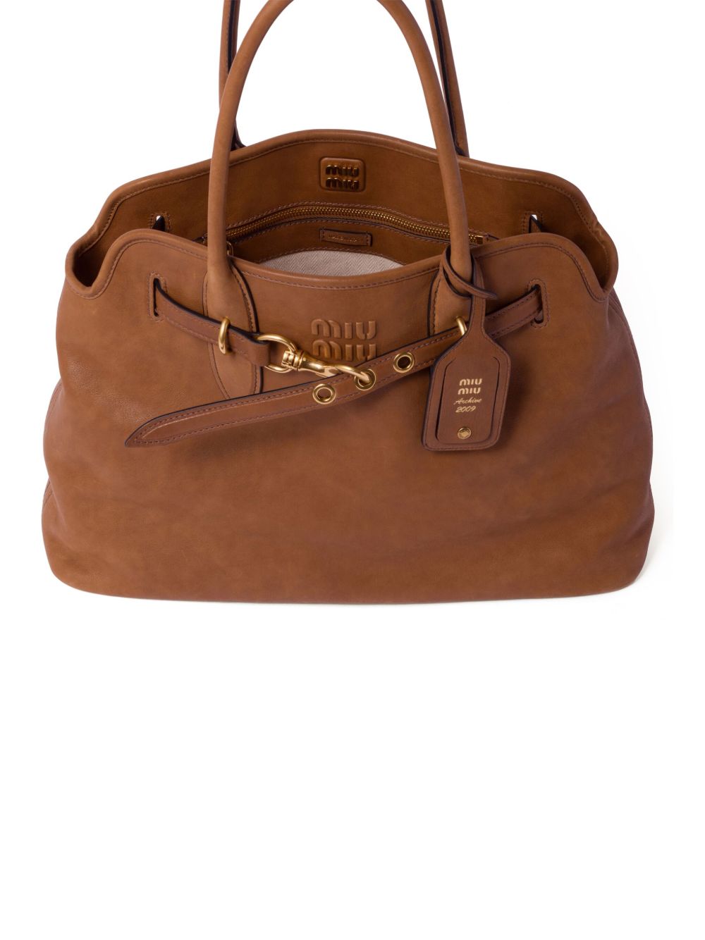 Miu Miu Women Aventure Medium Leather Handbag MIU MIU