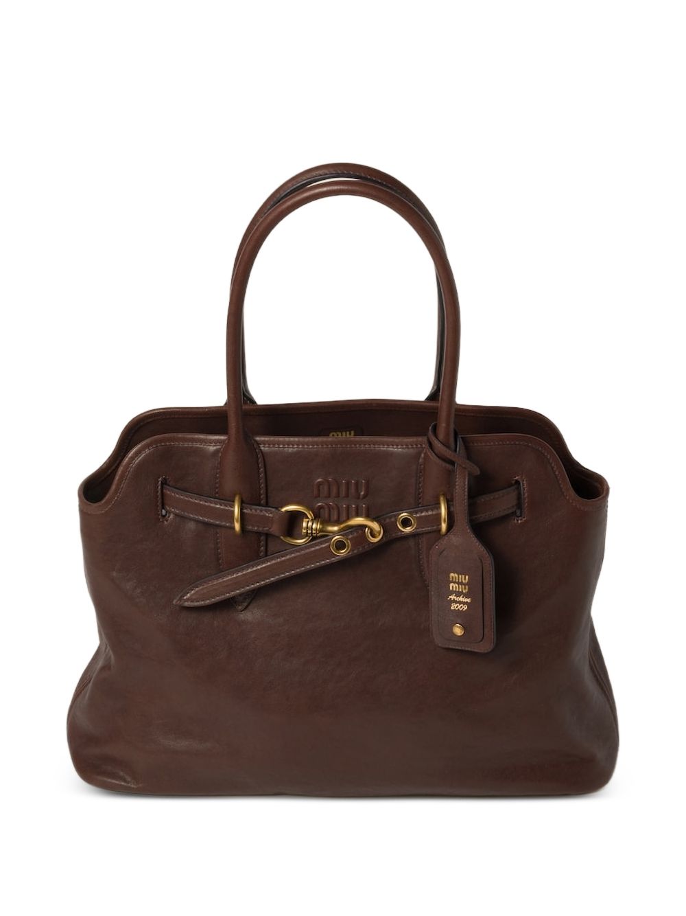 Miu Miu Women Aventure Medium Leather Handbag MIU MIU