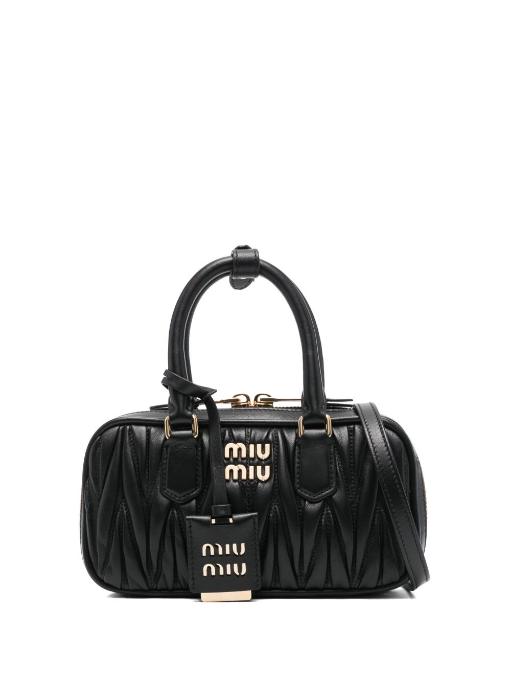 Miu Miu Women Arcadie Mini Leather Handbag MIU MIU