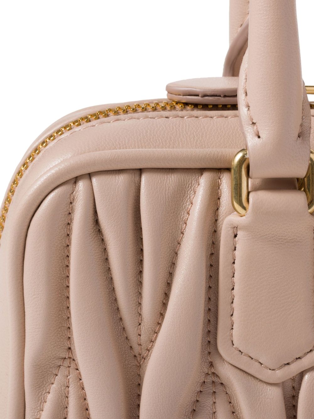 Miu Miu Women Arcadie Mini Leather Handbag MIU MIU