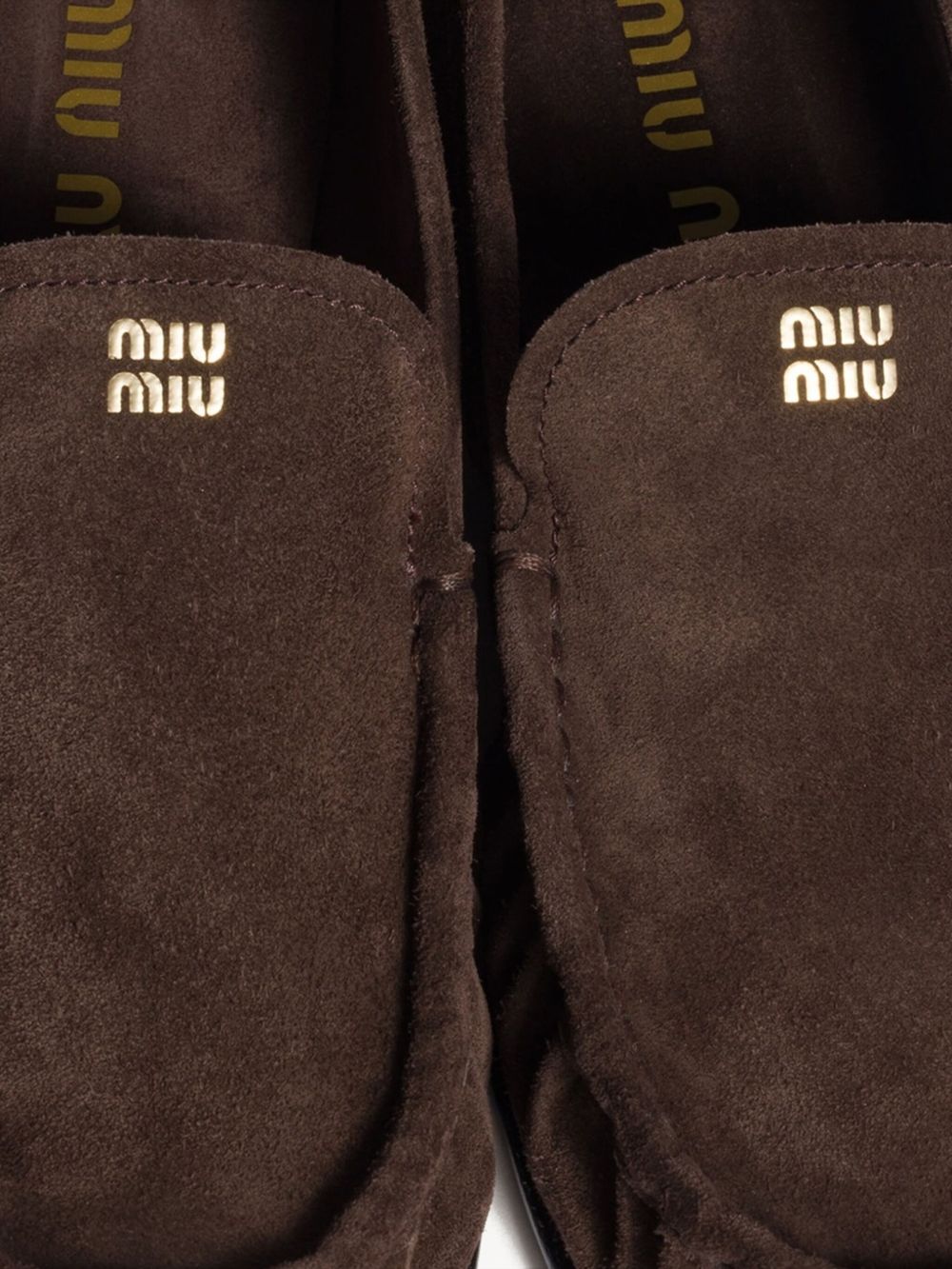 Miu Miu Women Suede Leather Loafers MIU MIU