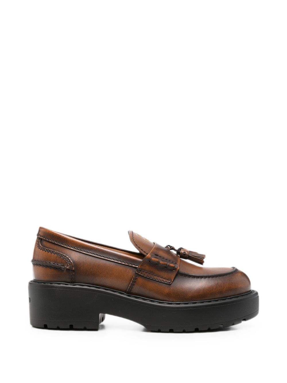 Miu Miu Women Leather Loafers