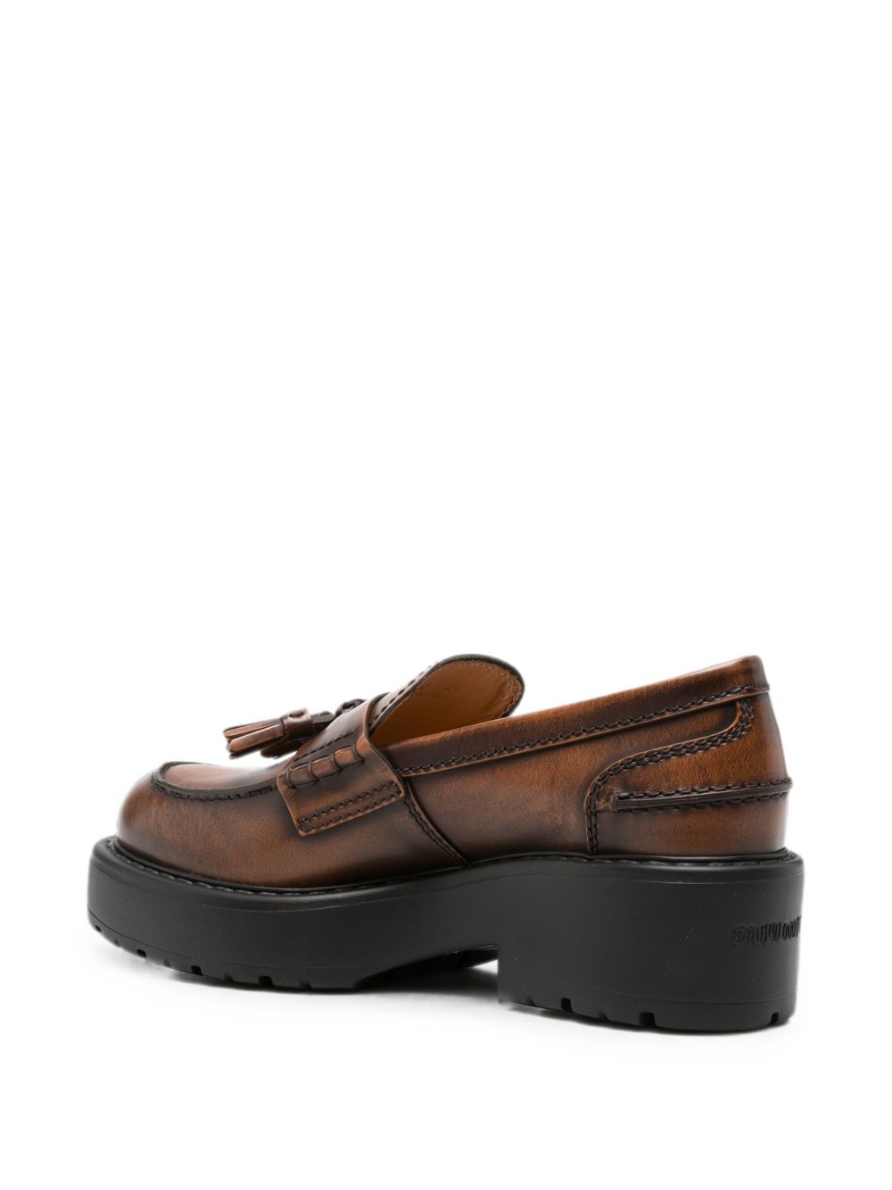 Miu Miu Women Leather Loafers