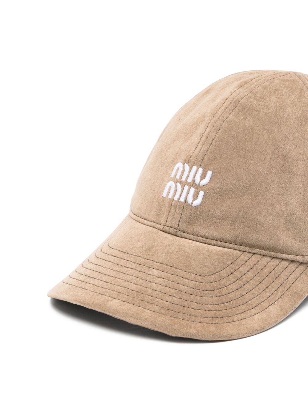 Miu Miu Women Velvet Baseball Cap MIU MIU