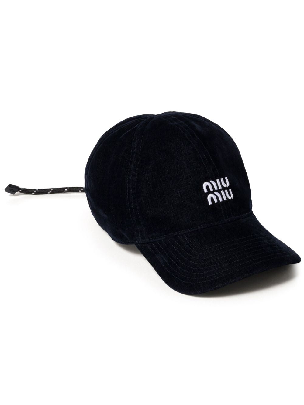 Miu Miu Women Velvet Baseball Cap MIU MIU