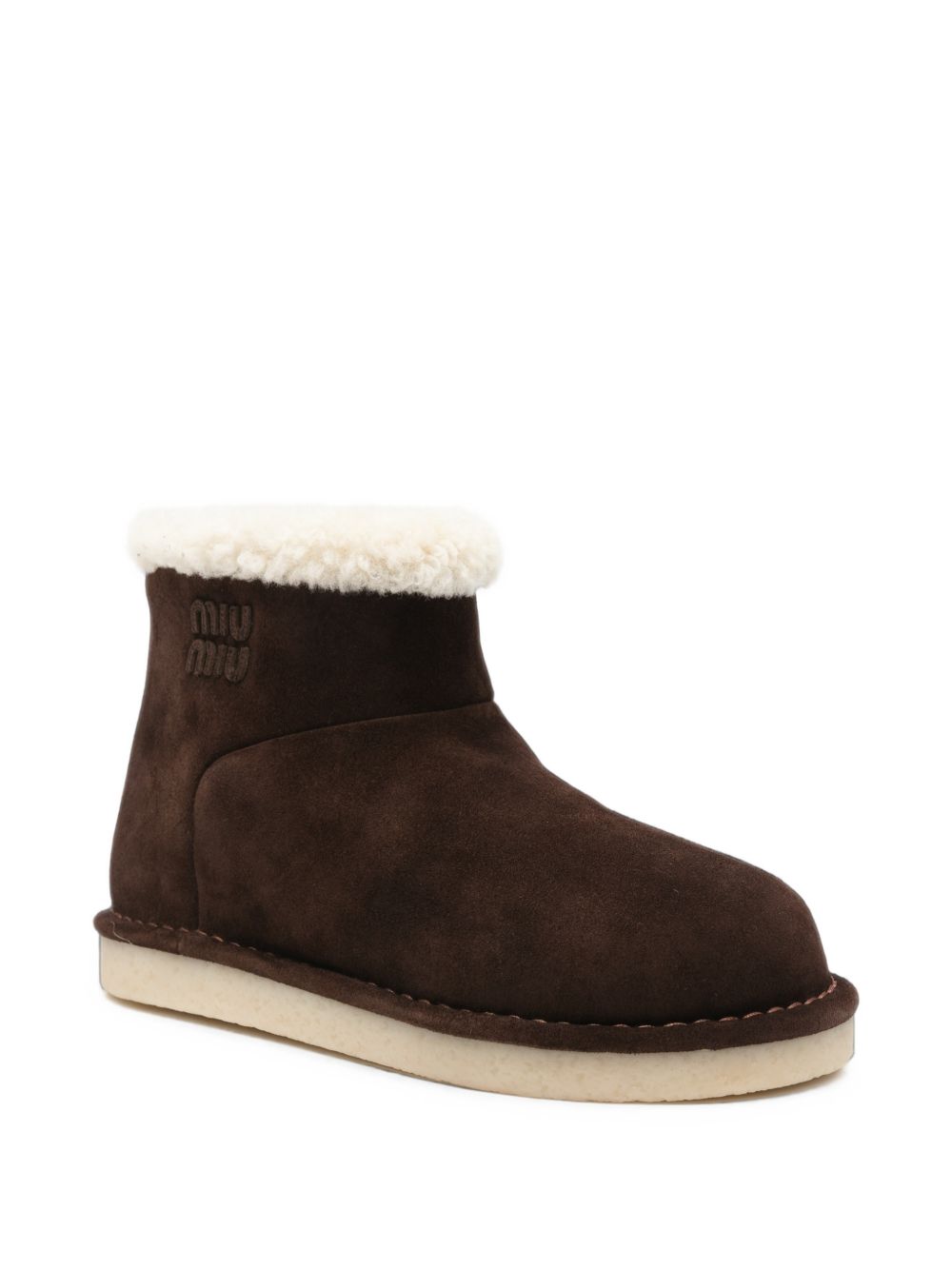 Miu Miu Women Suede Leather Boots MIU MIU