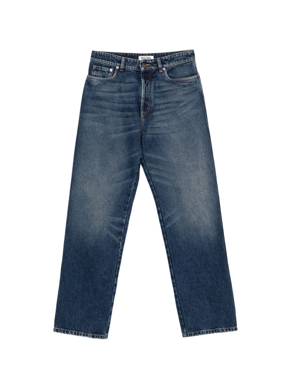 Miu Miu Women Denim Cotton Jeans MIU MIU