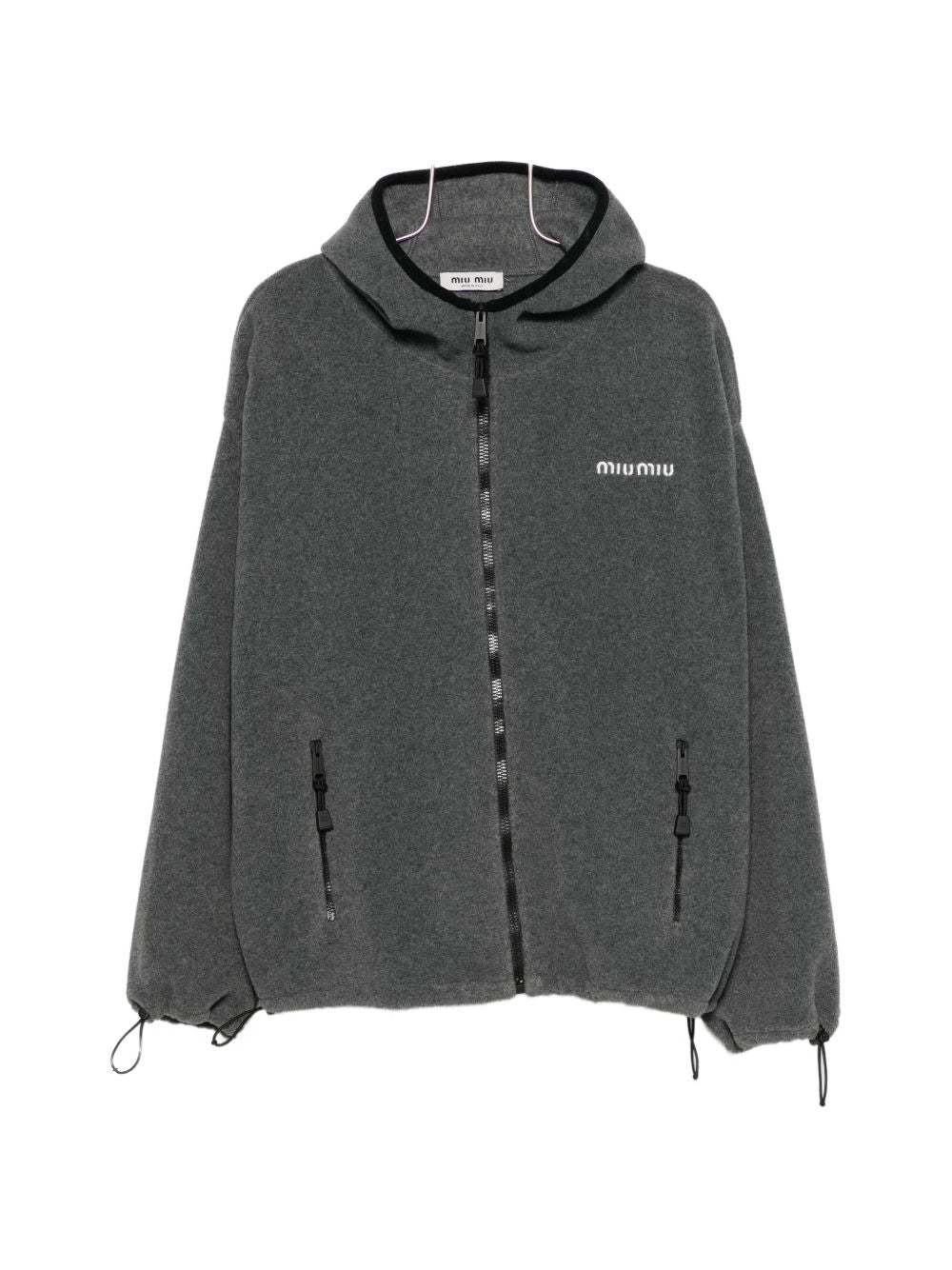Miu Miu Women Fleece Blouson Jacket MIU MIU