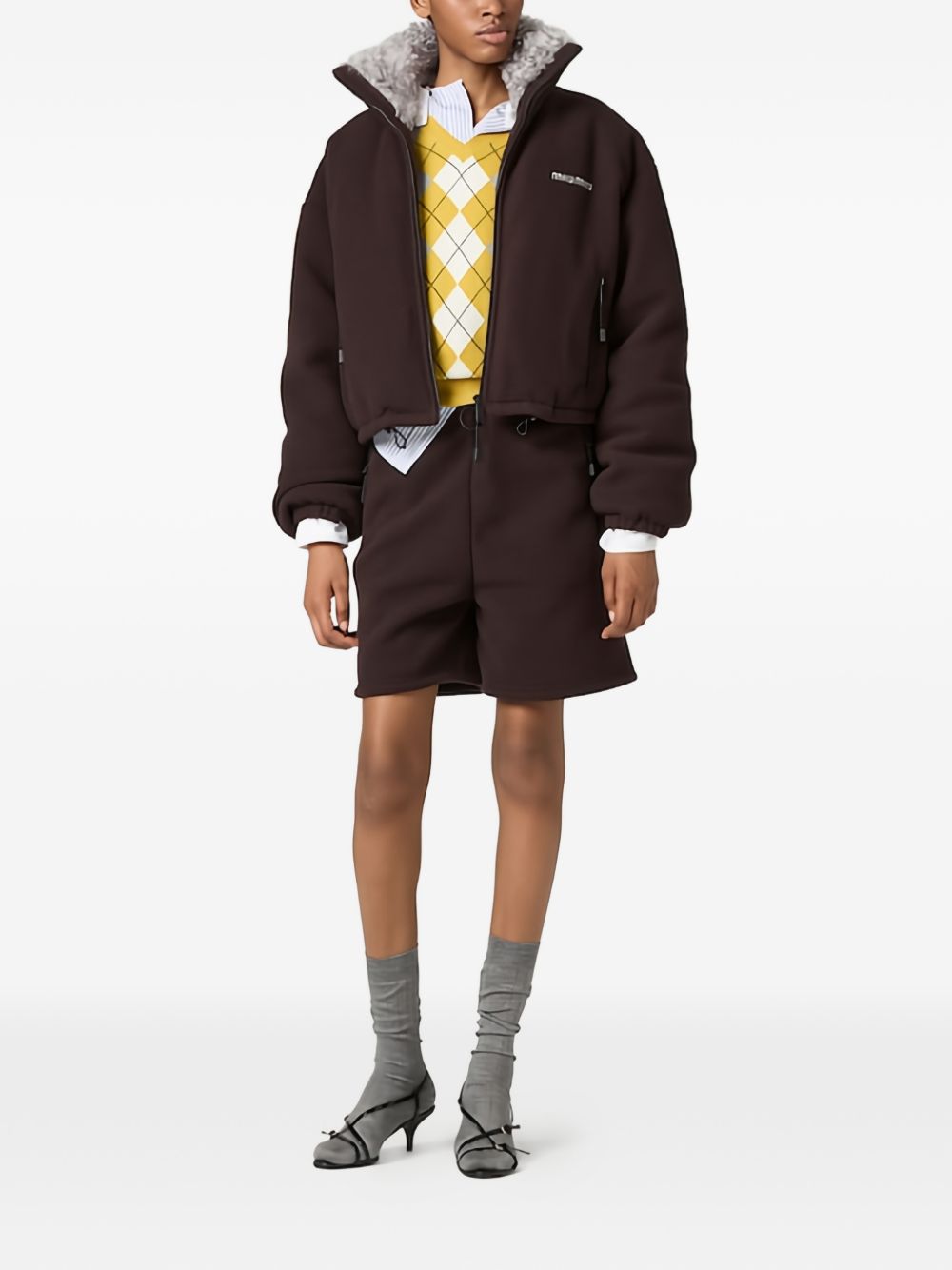 Miu Miu Women Fleece Down Jacket MIU MIU