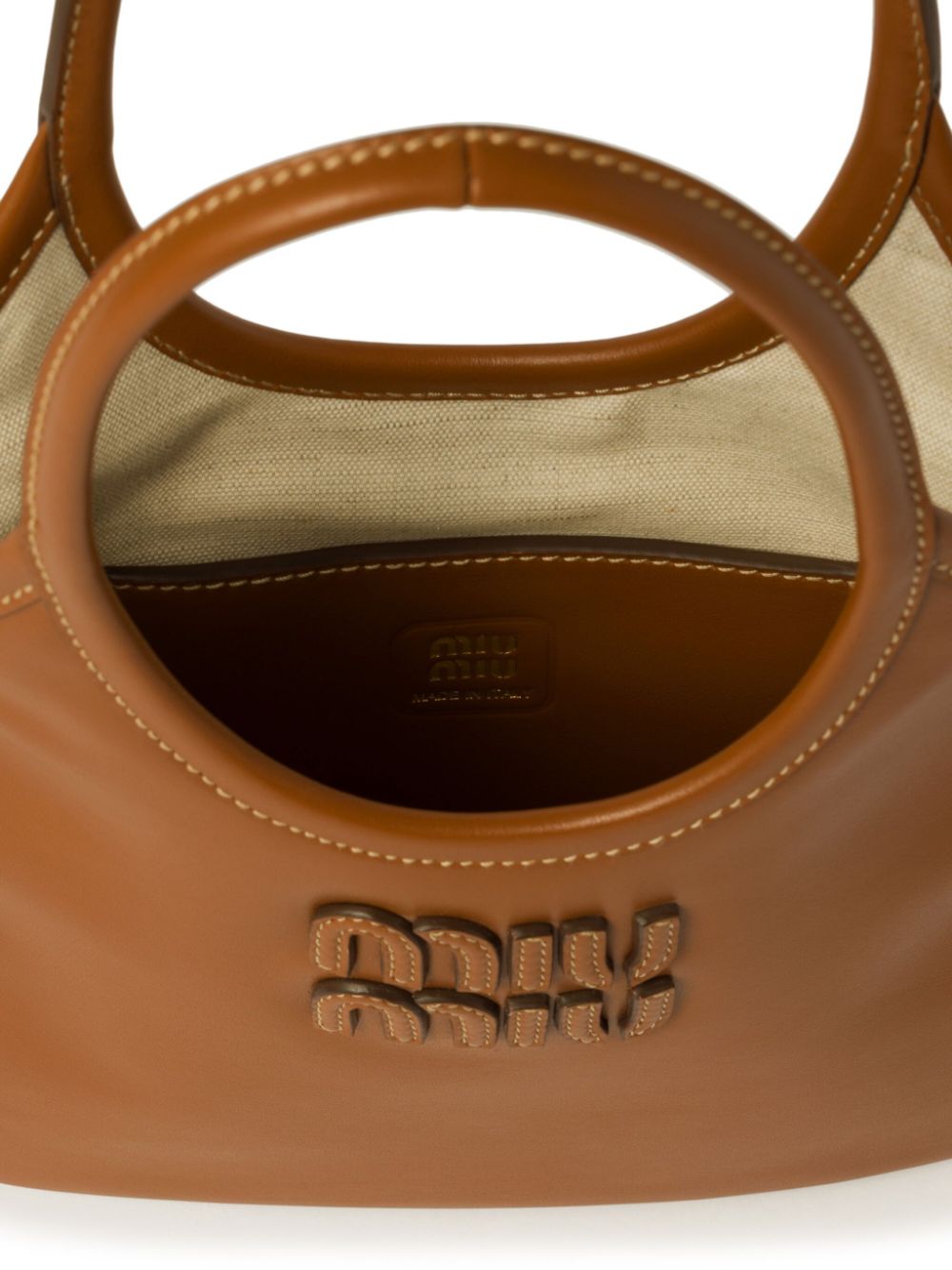 Miu Miu Women Ivy Mini Leather Handbag MIU MIU