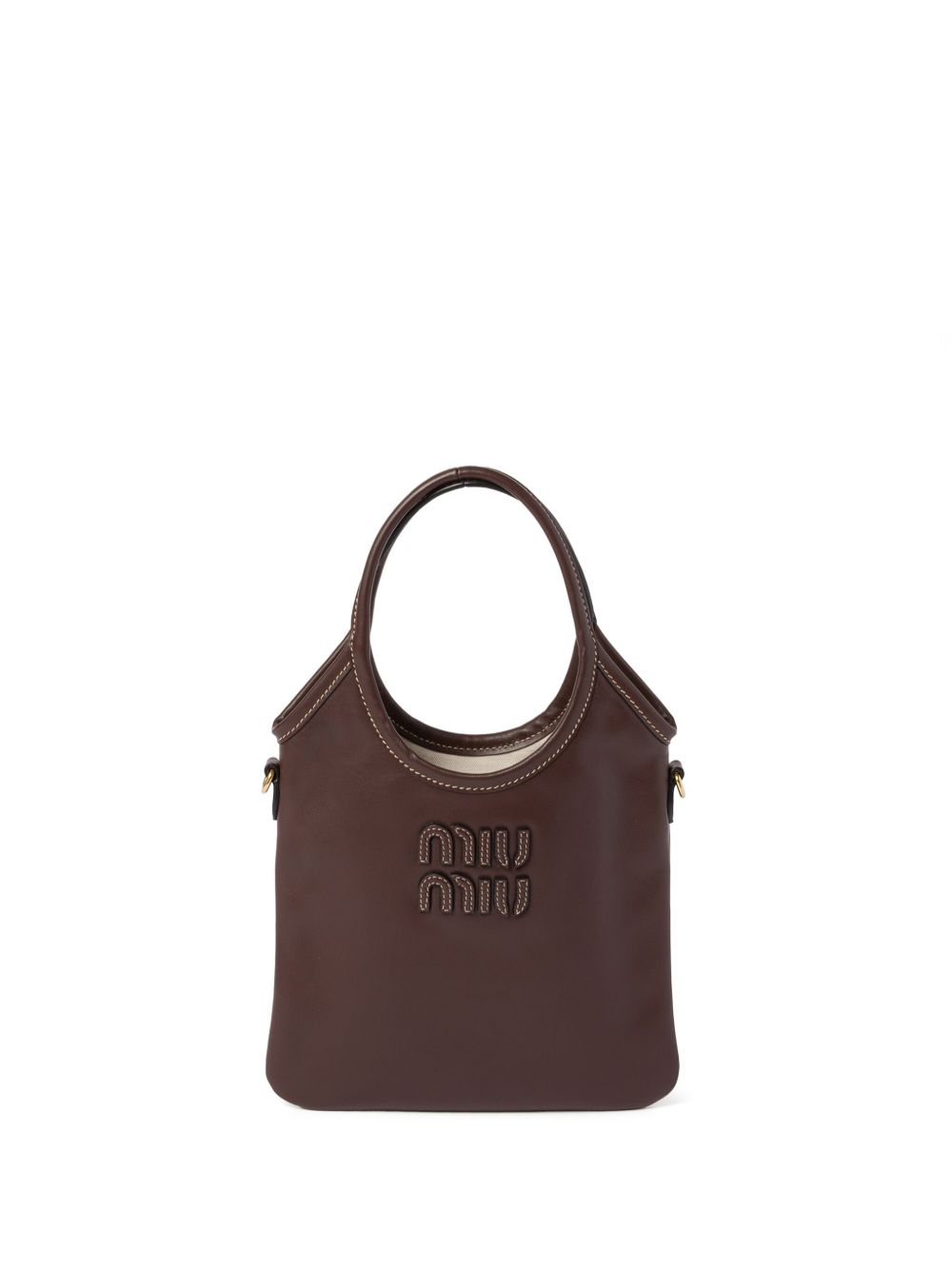 Miu Miu Women Ivy Mini Leather Handbag MIU MIU