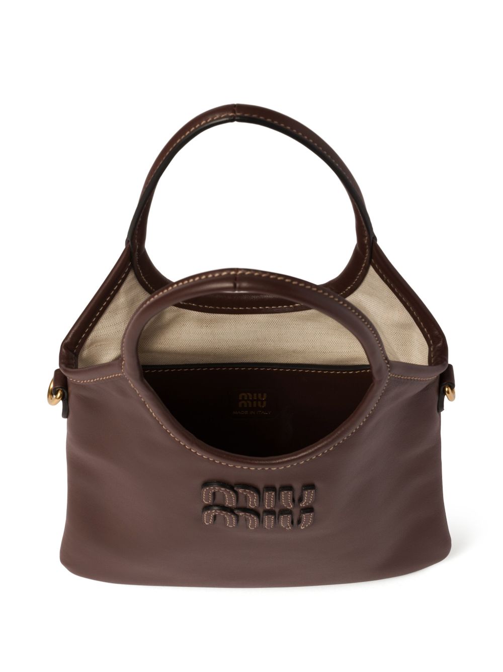 Miu Miu Women Ivy Mini Leather Handbag MIU MIU
