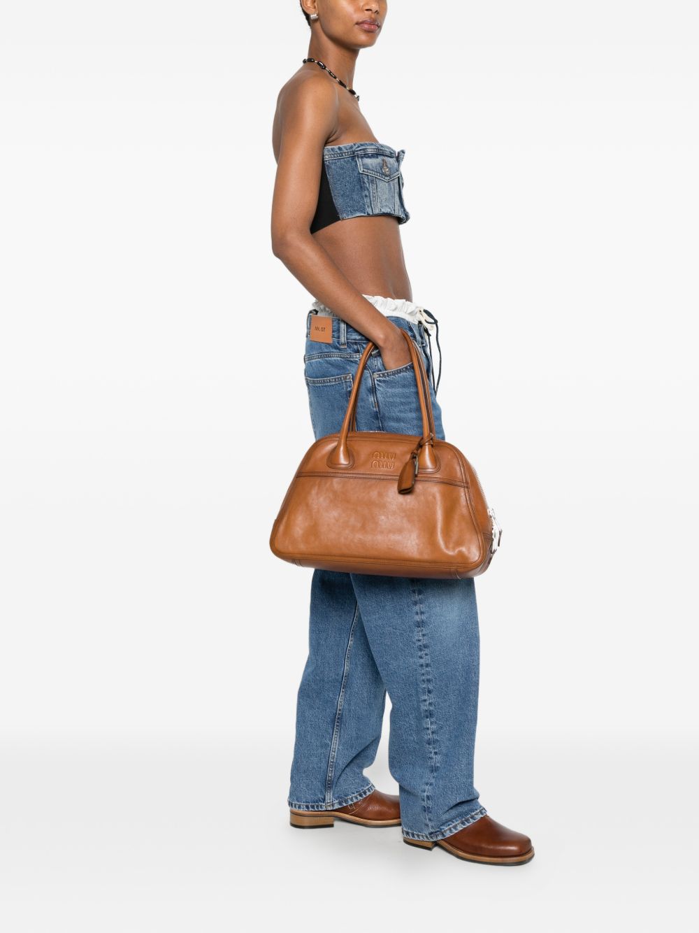 Miu Miu Women Vivant Leather Handbag MIU MIU