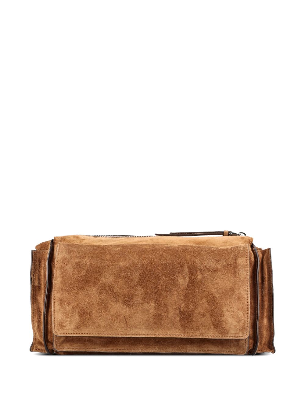 Miu Miu Women Utilitaire Suede Leather Crossbody Bag MIU MIU