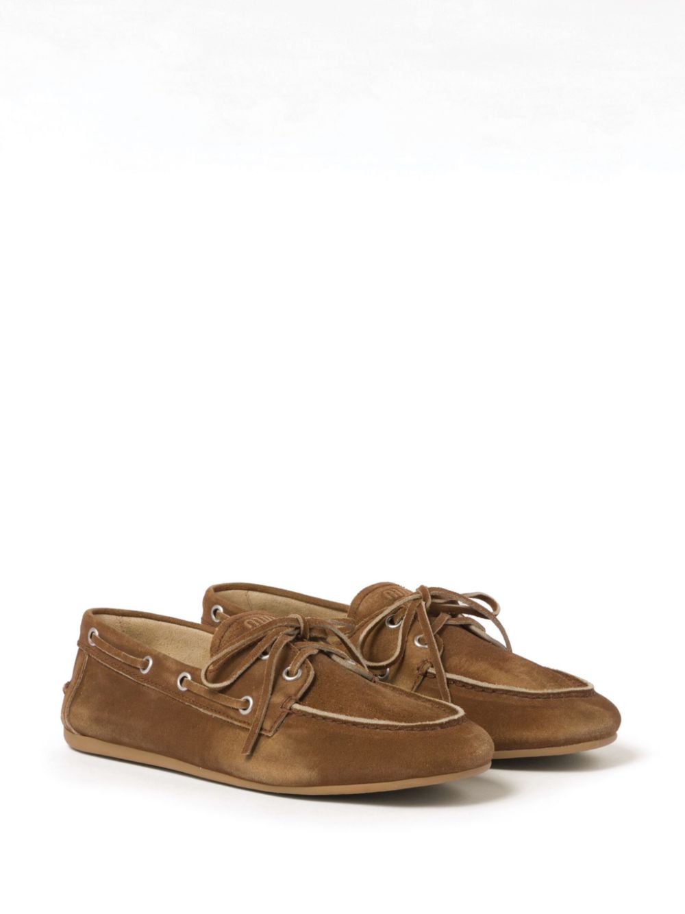 Miu Miu Women Leather Loafers MIU MIU