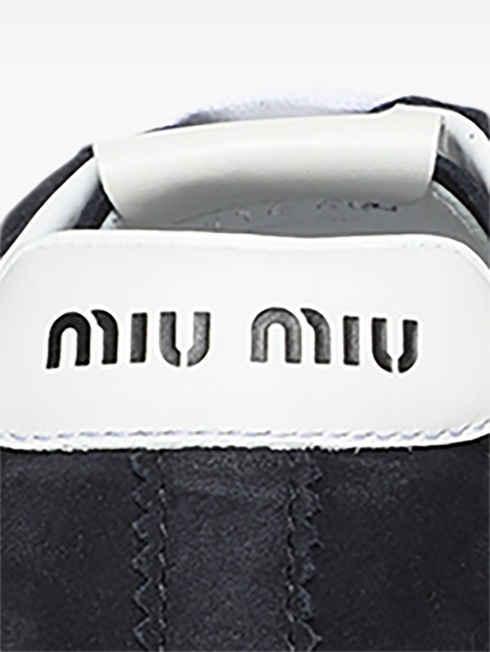 Miu Miu Women Plume Suede Leather Sneakers MIU MIU