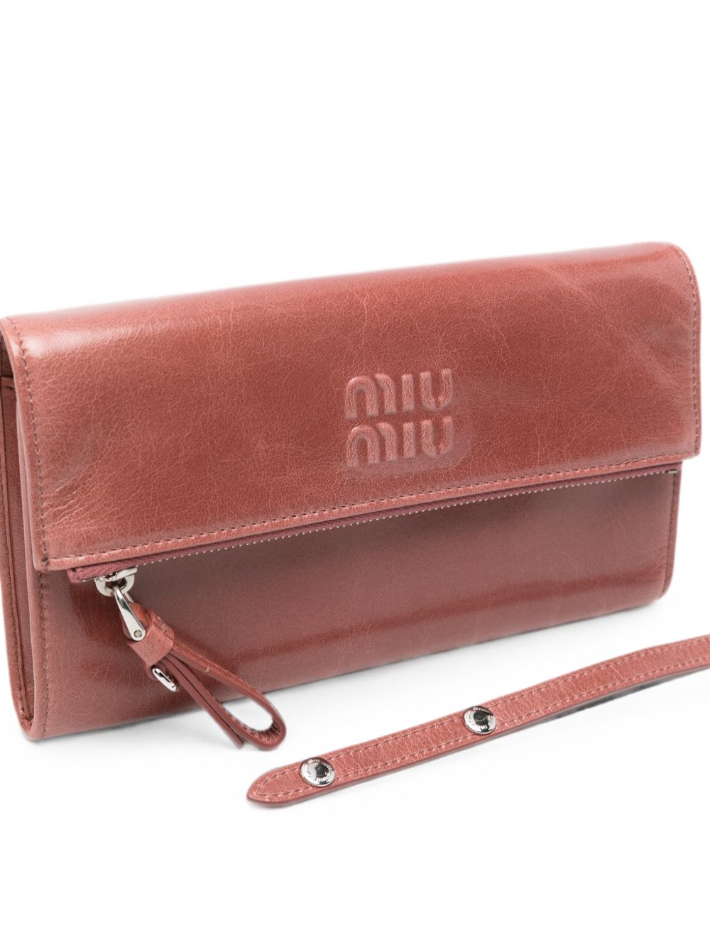 Miu Miu Women Leather Wallet On Chain MIU MIU