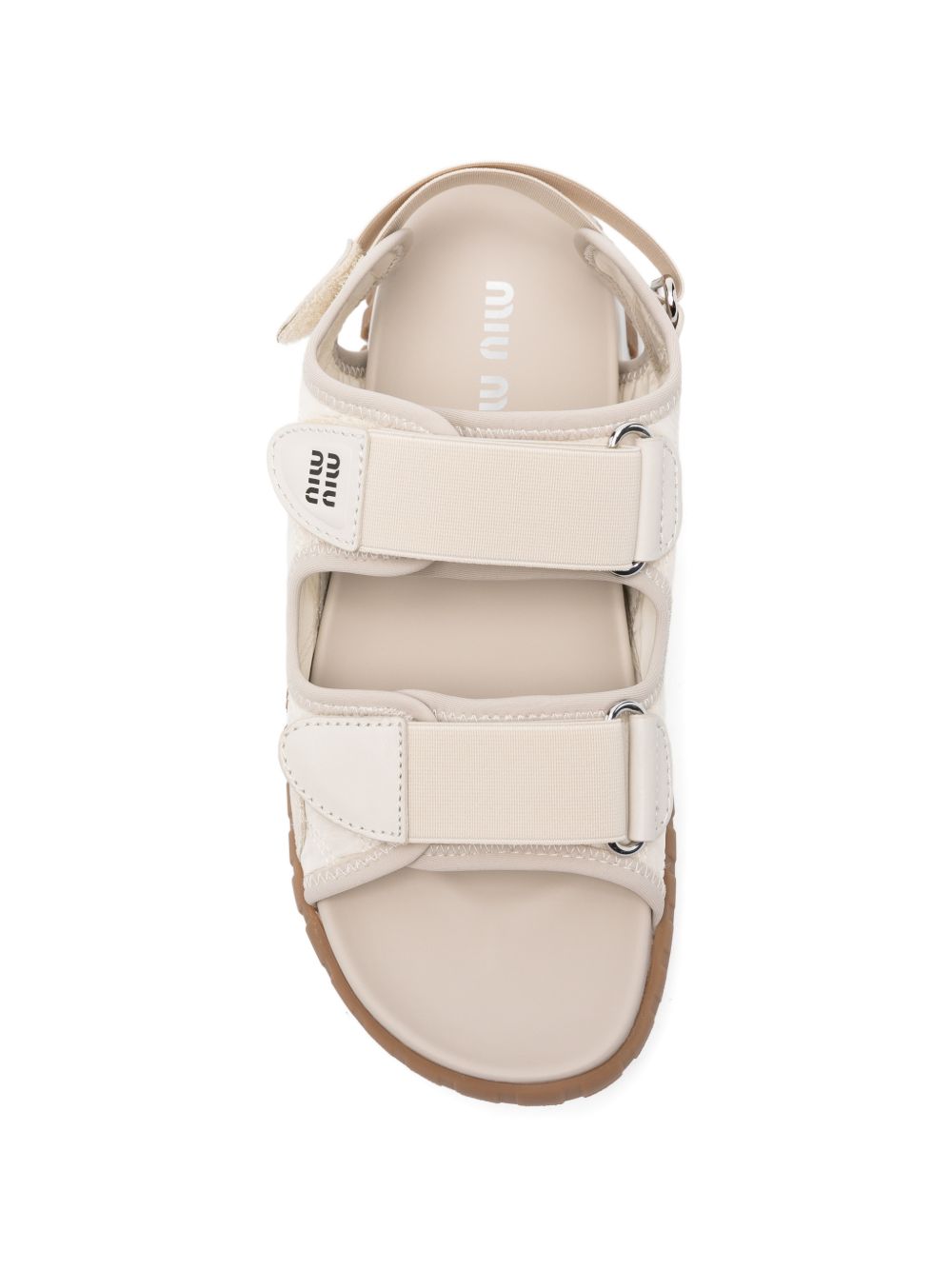 Miu Miu Women Tyre Slingback Sandals MIU MIU