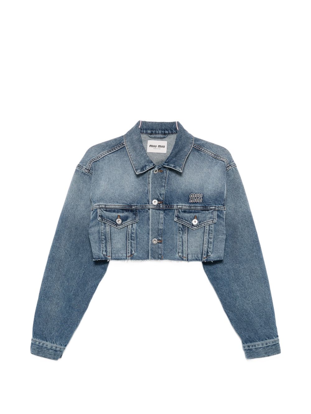 Miu Miu Women Denim Cotton Jacket MIU MIU