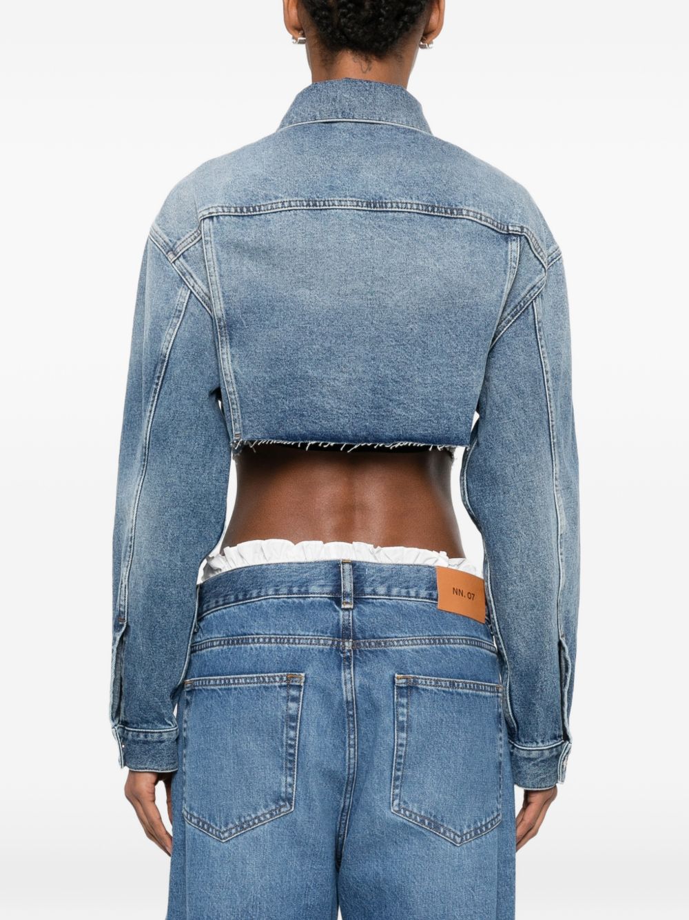 Miu Miu Women Denim Cotton Jacket MIU MIU