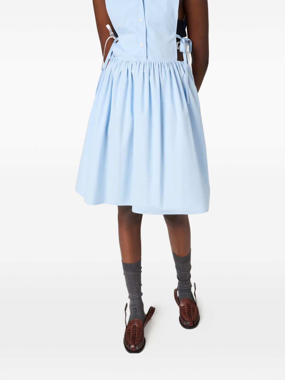 Miu Miu Women Cotton Shirtdress MIU MIU