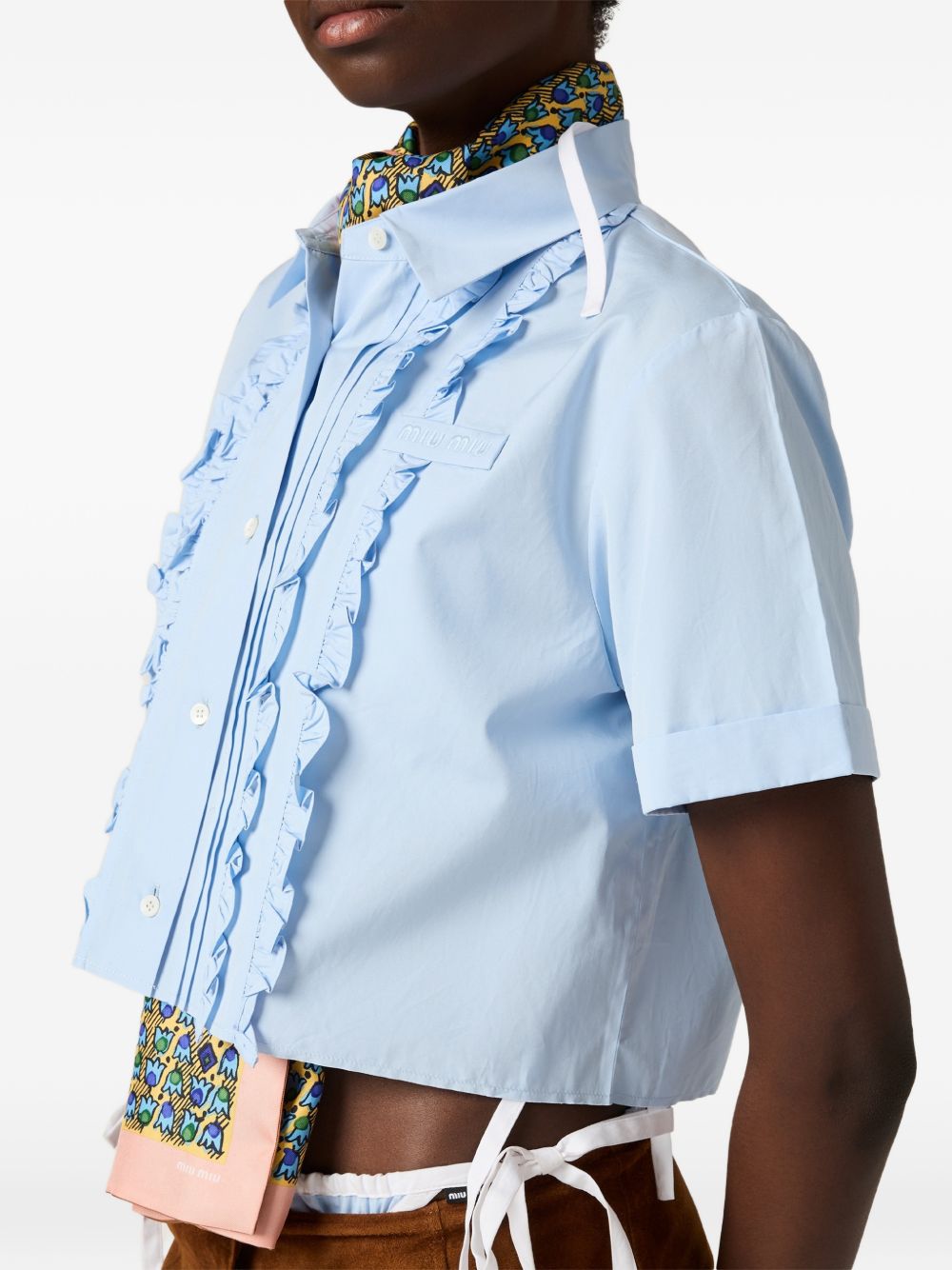 Miu Miu Women Cotton Shirt MIU MIU