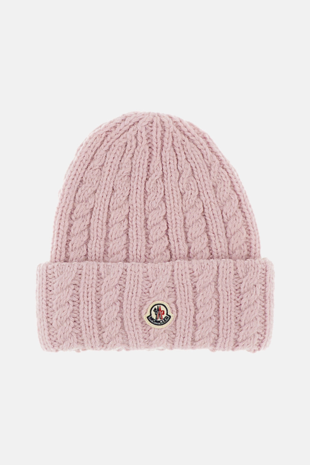 Moncler Women Cable-Knit Wool Beanie MONCLER
