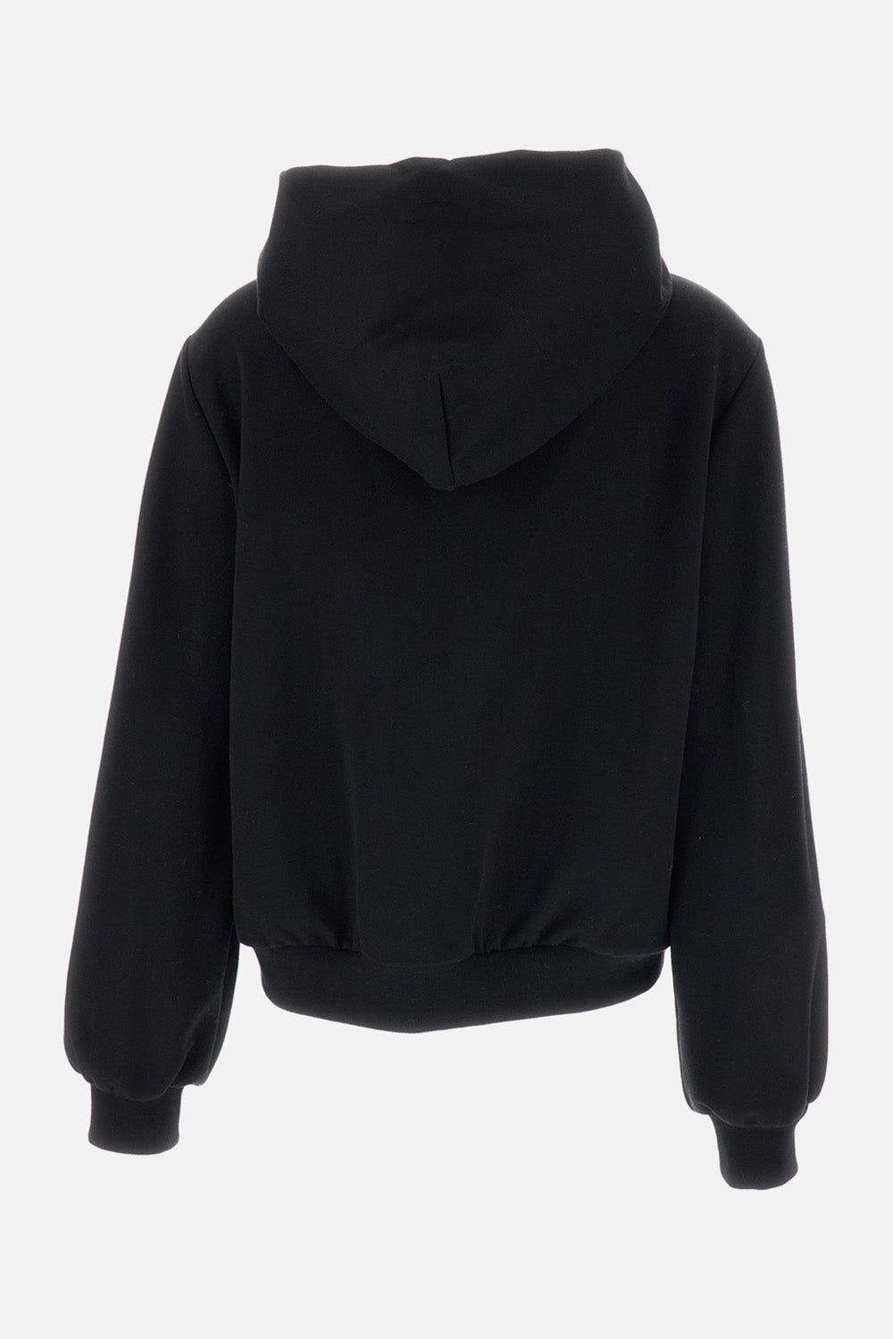 Moncler Women Quilted Front Hooded Sweatshirt MONCLER