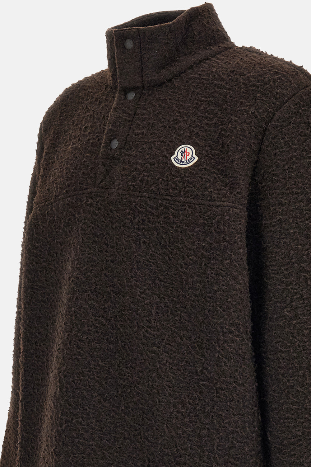 Moncler Men High Neck Logo Sweatshirt MONCLER