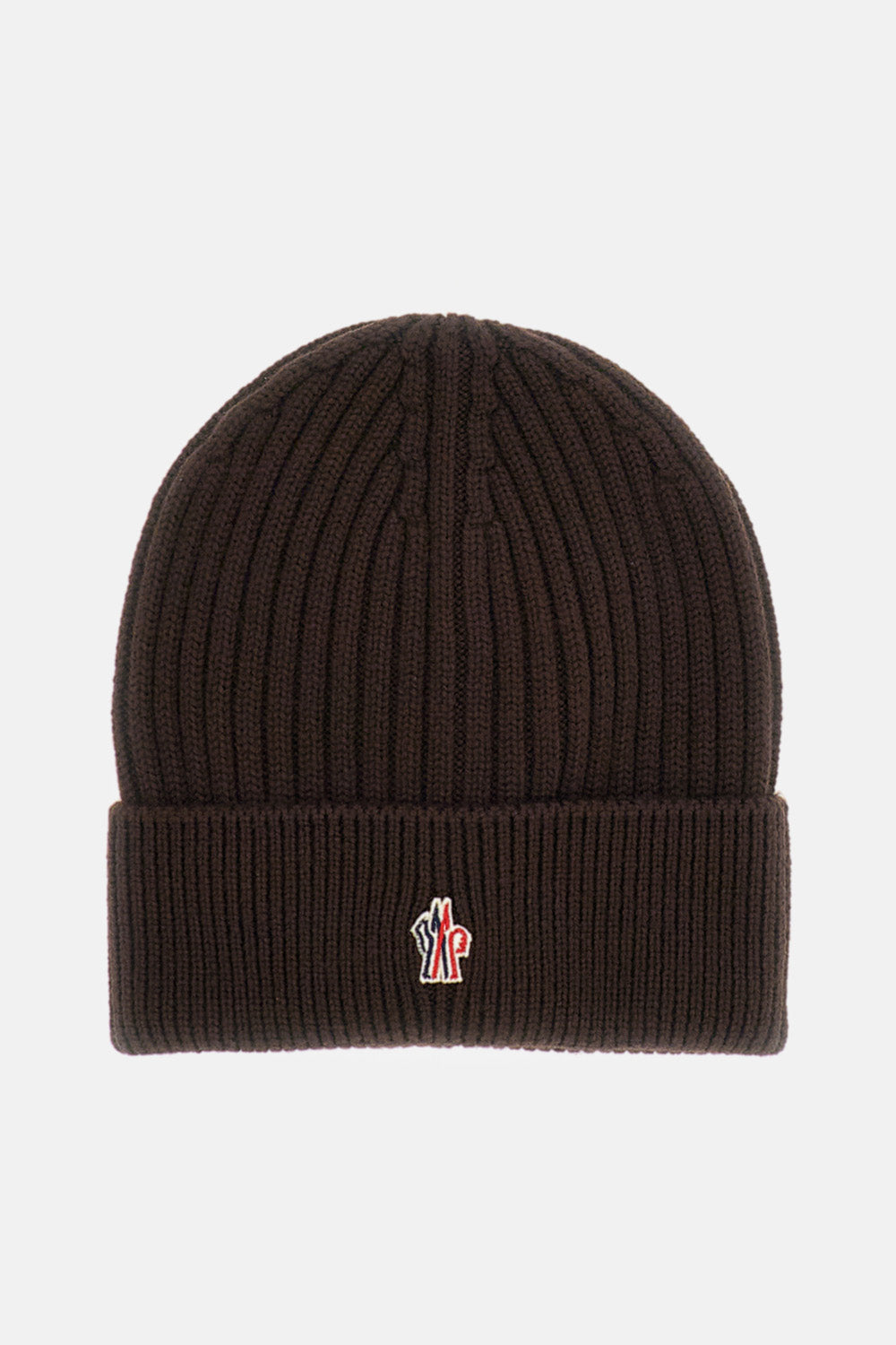 Moncler Grenoble Men Ribbed Wool Knit Beanie MONCLER GRENOBLE