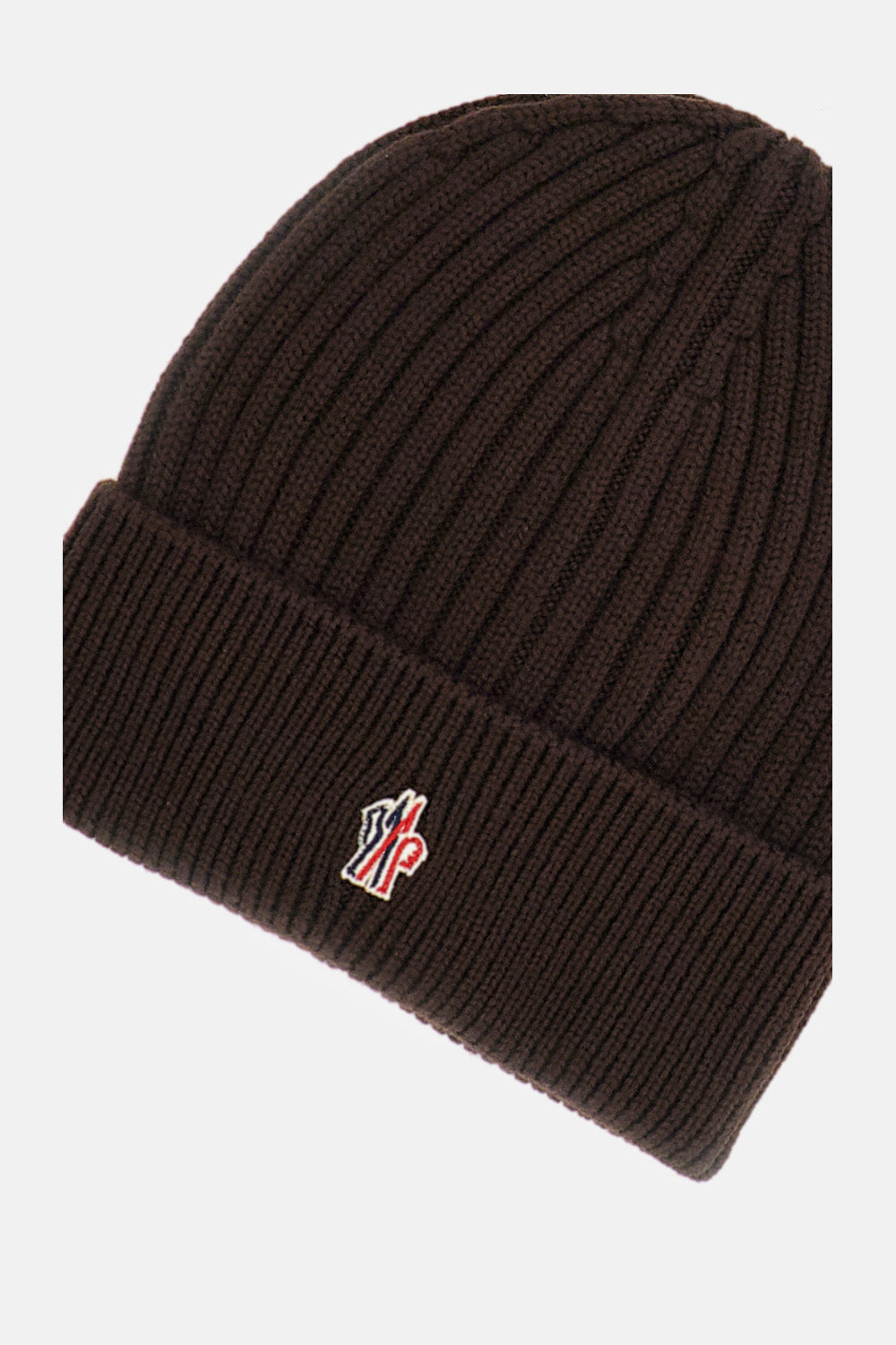 Moncler Grenoble Men Ribbed Wool Knit Beanie MONCLER GRENOBLE