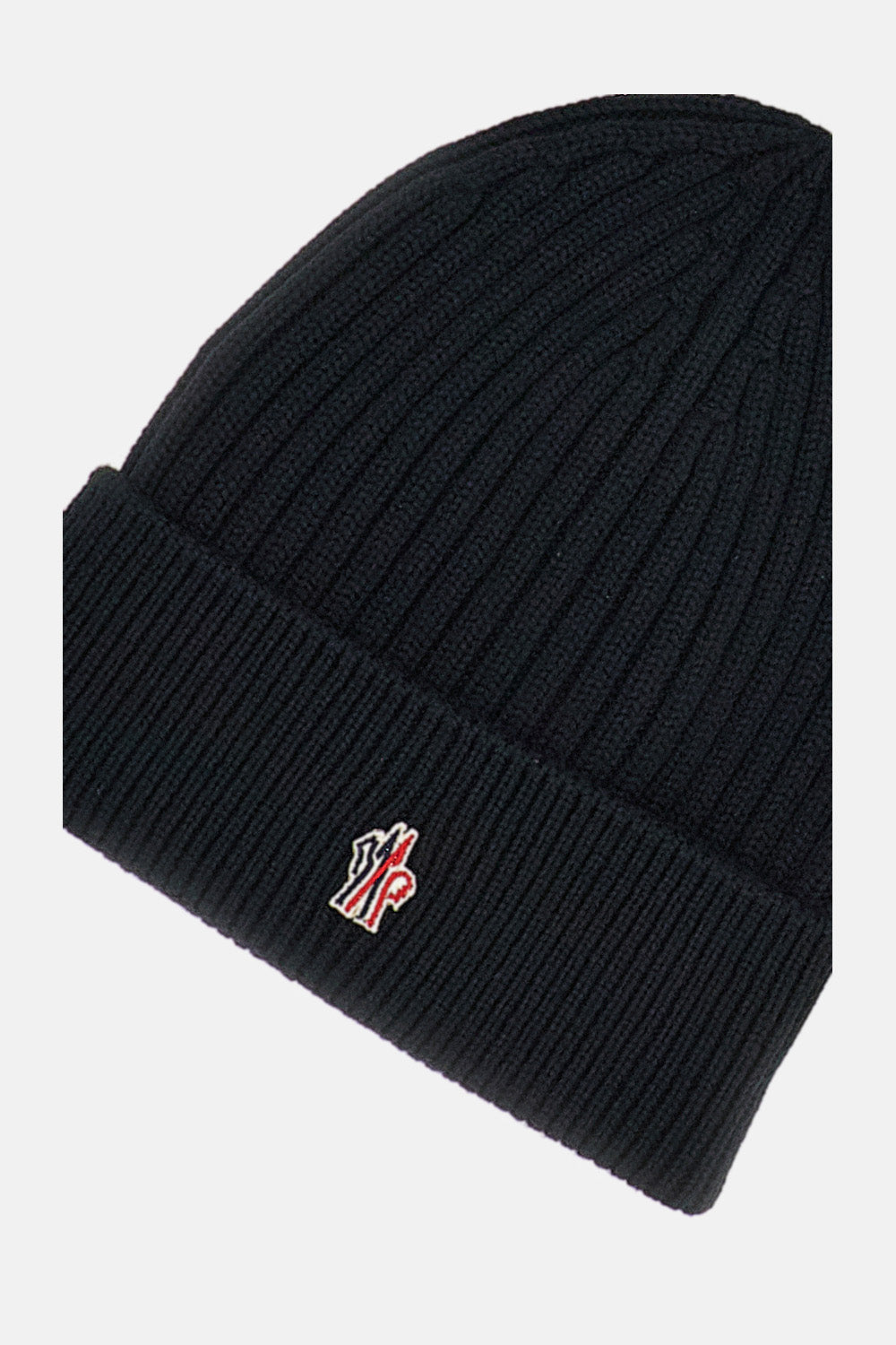 Moncler Grenoble Men Ribbed Wool Knit Beanie MONCLER GRENOBLE