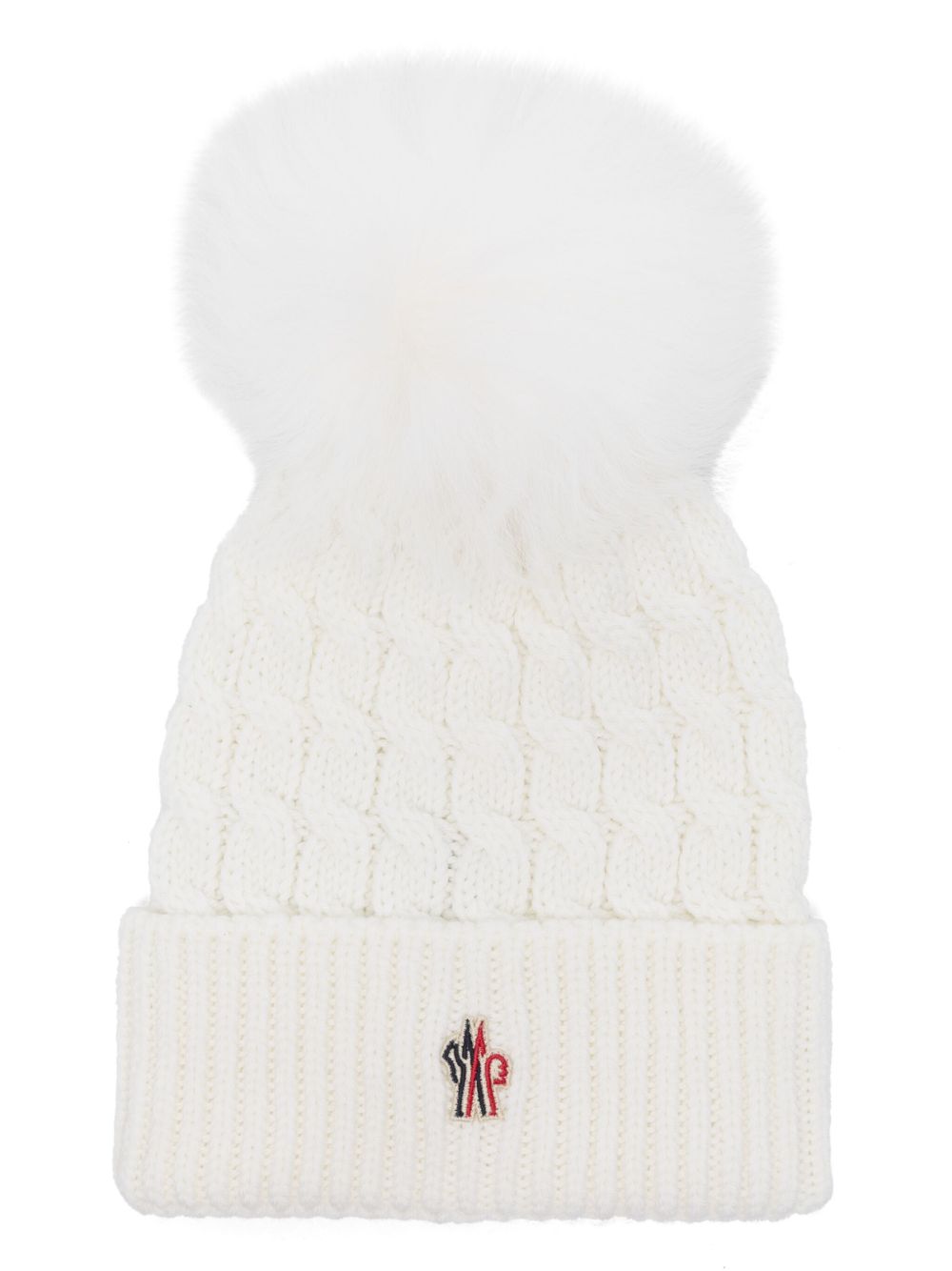 Moncler Grenoble Women Logo Wool Beanie MONCLER GRENOBLE