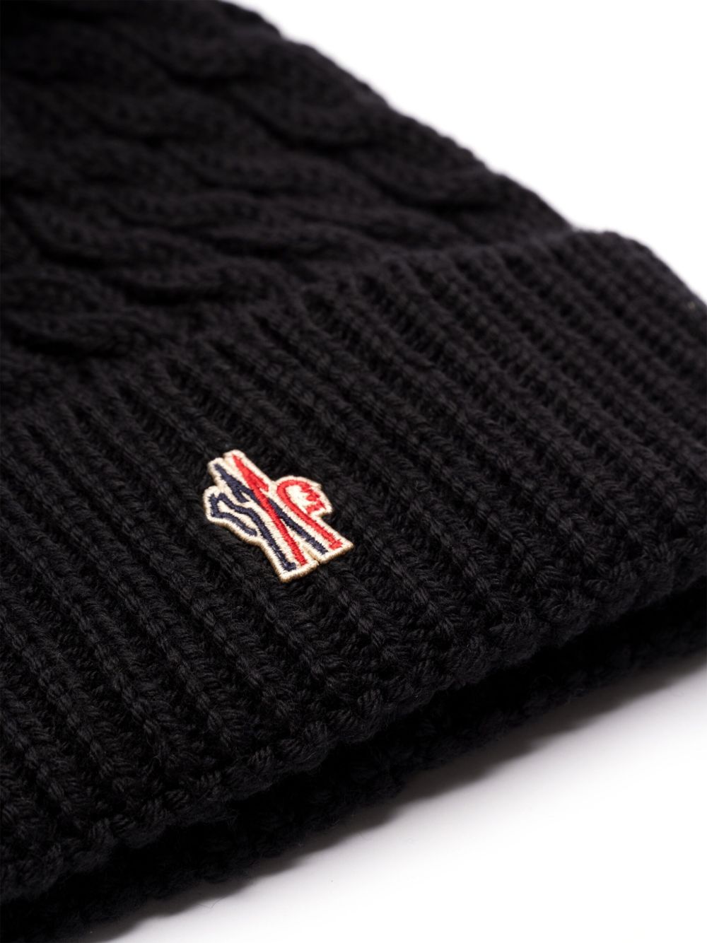 Moncler Grenoble Women Logo Wool Beanie MONCLER GRENOBLE