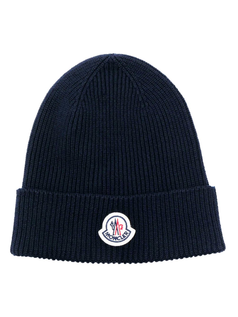 Moncler Men Logo Wool Beanie