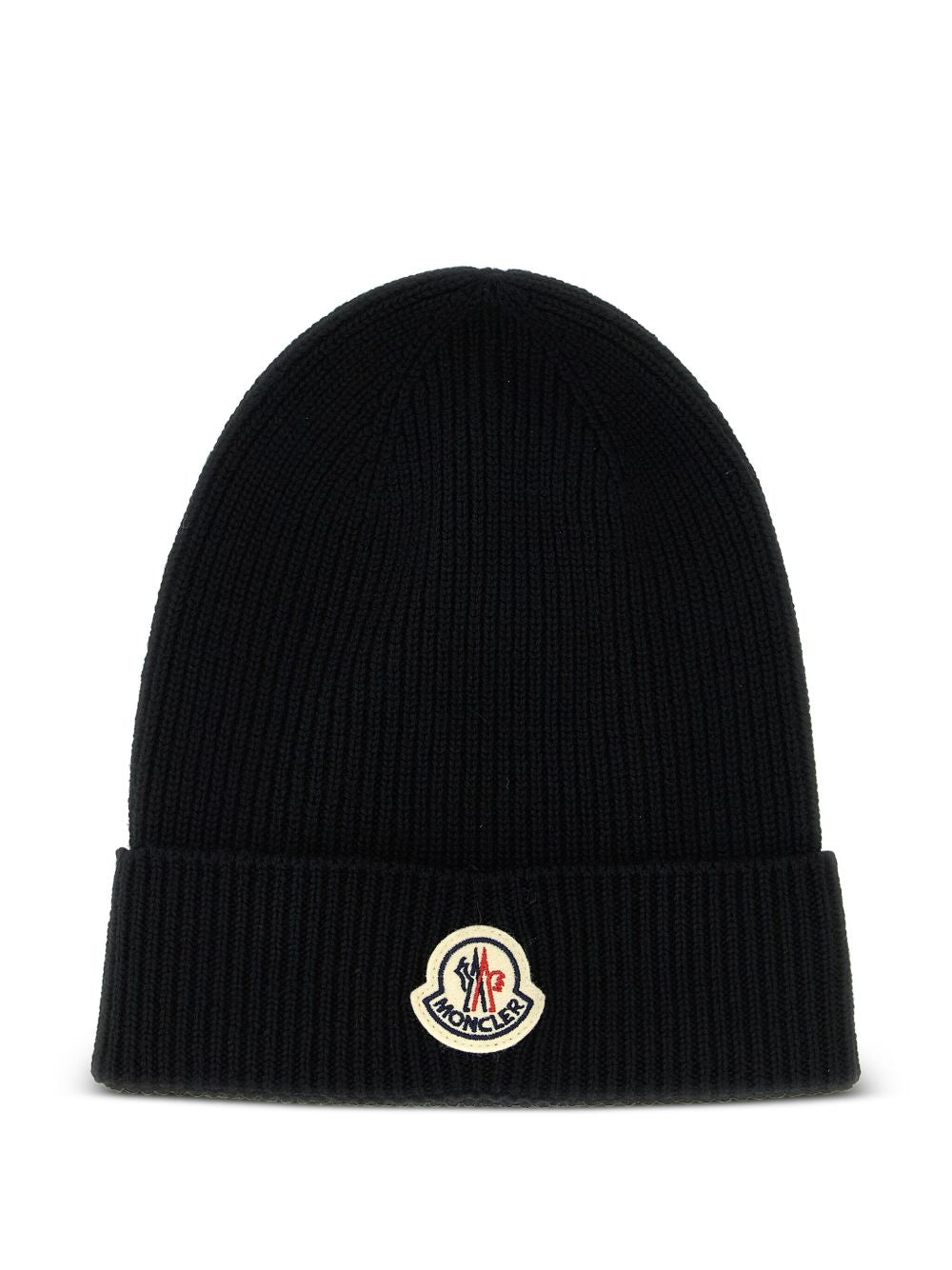 Moncler Men Logo Wool Beanie