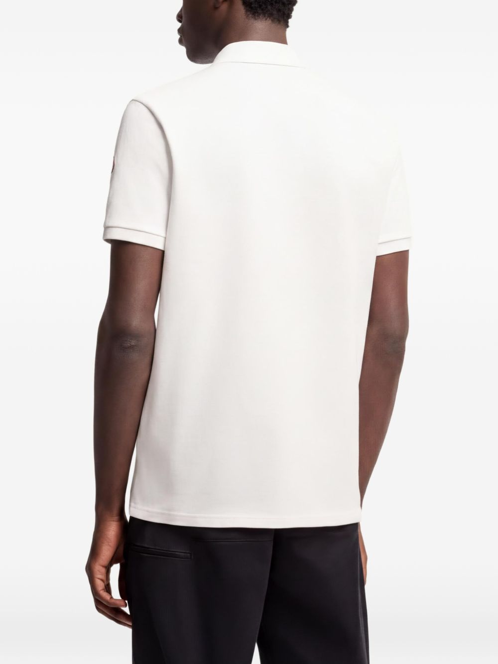 Moncler Men Logo Cotton Polo Shirt MONCLER