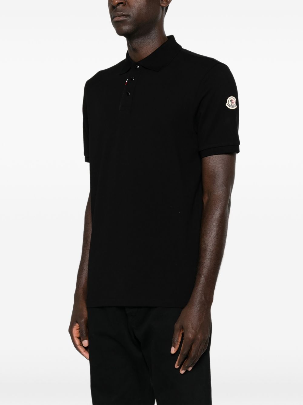 Moncler Men Logo Cotton Polo Shirt MONCLER
