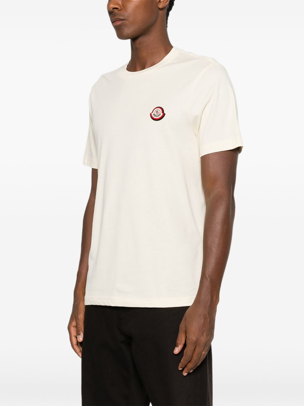 Moncler Men Logo Cotton T-Shirt MONCLER